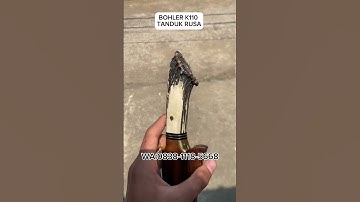 GOLOK MEWAH ADA 1 PCS!! Golok Jagal Bohler K110 Tanduk Rusa #shorts #bohlerk110