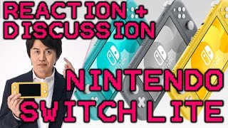 Nintendo Switch Lite Reveal Reaction \& Discussion