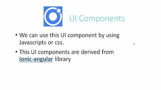 Part 5 UI components of ionic hindi