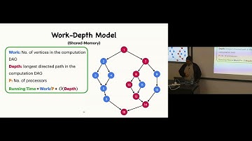Kishen Gowda: Optimal Parallel Algorithms for Dendrogram Computation and Single Linkage Clustering
