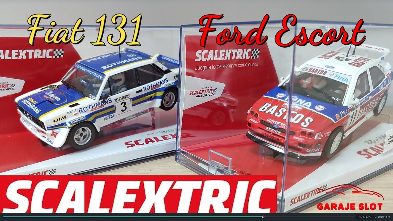 Scalextric Passion SP018 Fiat 131 Abarth #4 6. Rallye Hunsrück 1980