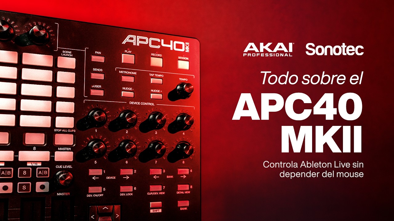 Akai APC40 MKII: Discover one of the most complete controllers for