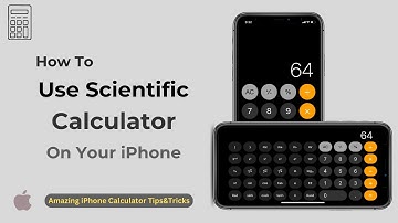 How To Use Scientific Calculator On iPhone