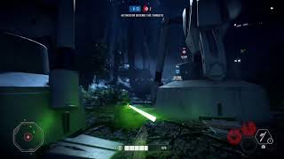 Trolling Kylo Ren and Darth Maul with Yoda BF2 [PS4 Pro]