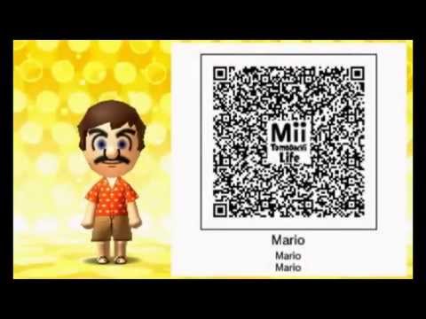 Tomodachi Life Qr Codes Nintendo Youtube