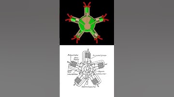 "Unveiling the Intricate Dance of Radial Engines | Animation Explained"