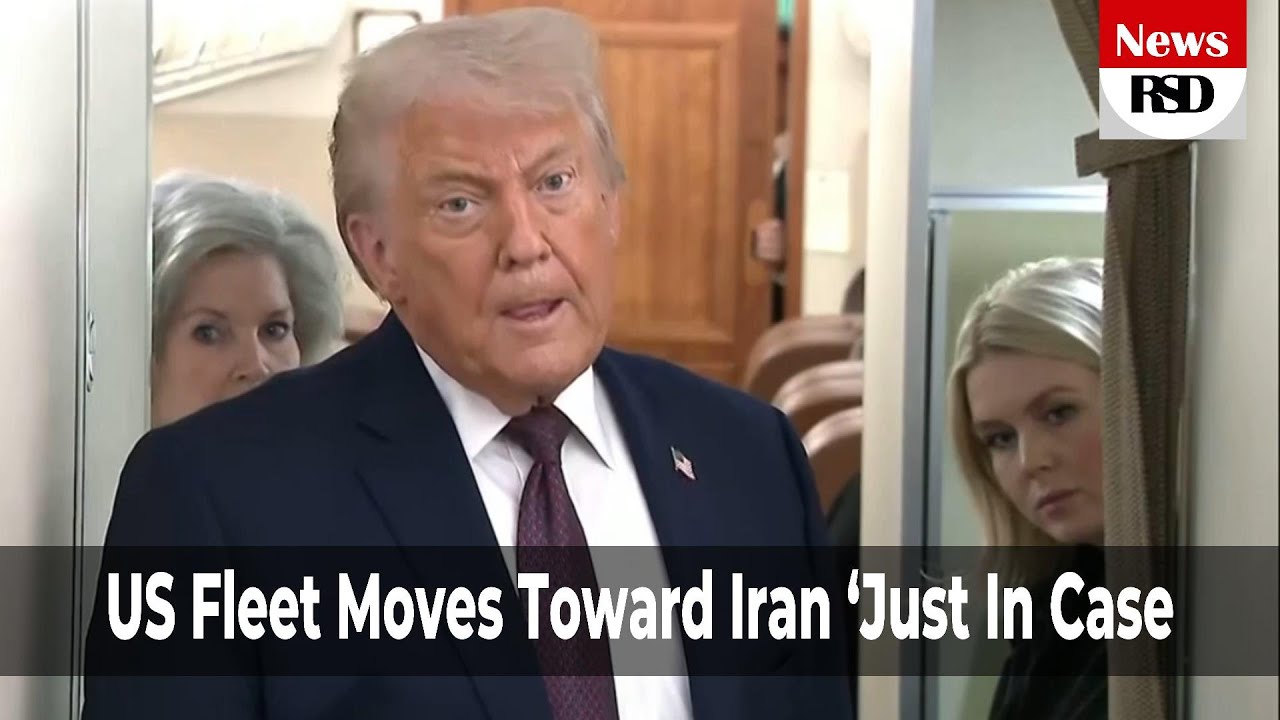Trump Sends US Navy Toward Iran Amid Protests Warning 🇺🇸⚓