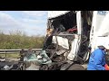 Аварии с 6 грузовиками на М5 под Сызранью