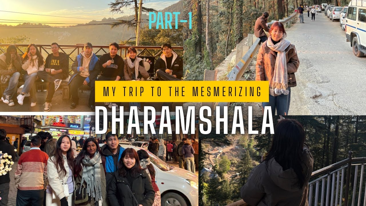 My FIRST Time in MCLEOD Ganj 🇮🇳|DHARAMSHALA Trip❤️|Winter Vibes ❄️ 