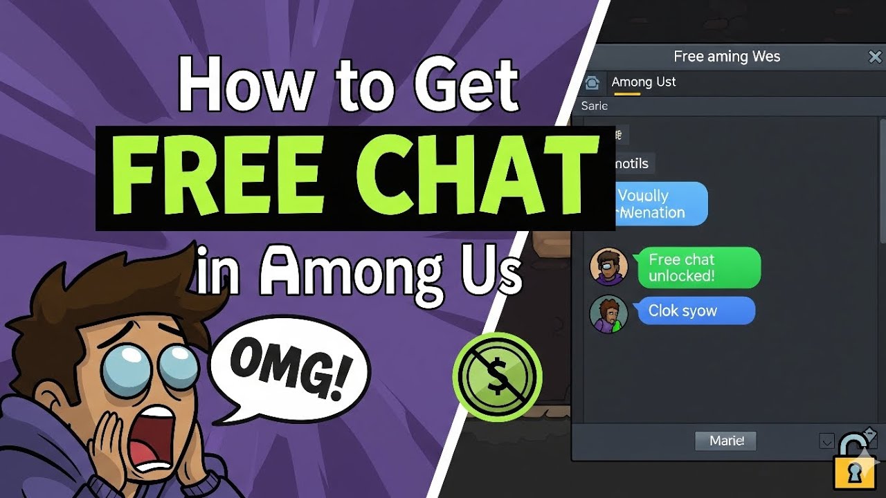 How To GET FREE CHAT in Among Us
