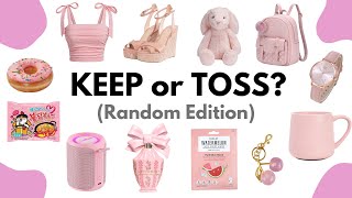 Keep or Toss? 🗑️🌸 Random Items Edition | Satisfying Decision Game