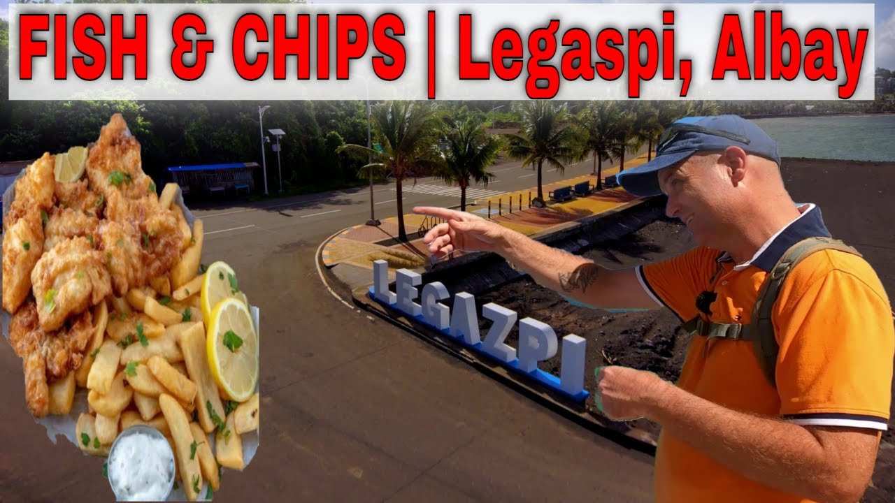 Lunch in Legaspi Albay TUNA Fish and Chips YouTube