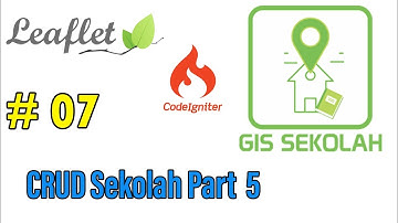 07 Web Gis Sekolah - CRUD Sekolah Part 5 (Delete Data Sekolah)
