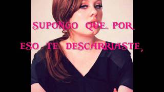 Adele Rumor Has It Subtitulado En Español