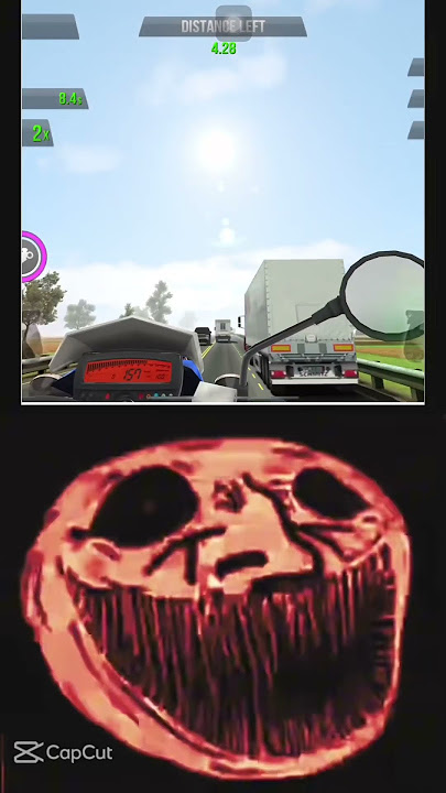 I played traffic rider with Trol face tameplate   #support #attitude #trend #virel #youtubeshorts