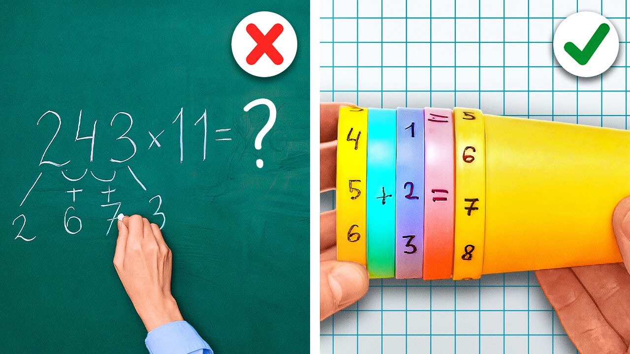 School Hacks & Crafts Every Student Will Love ✨ Easy DIYs & Fun Ideas