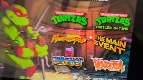 Arcade 1Up Simpsons Soft-Mod TMNT+
