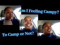 To camp or not to camp  a writing challenge within a writing challenge
