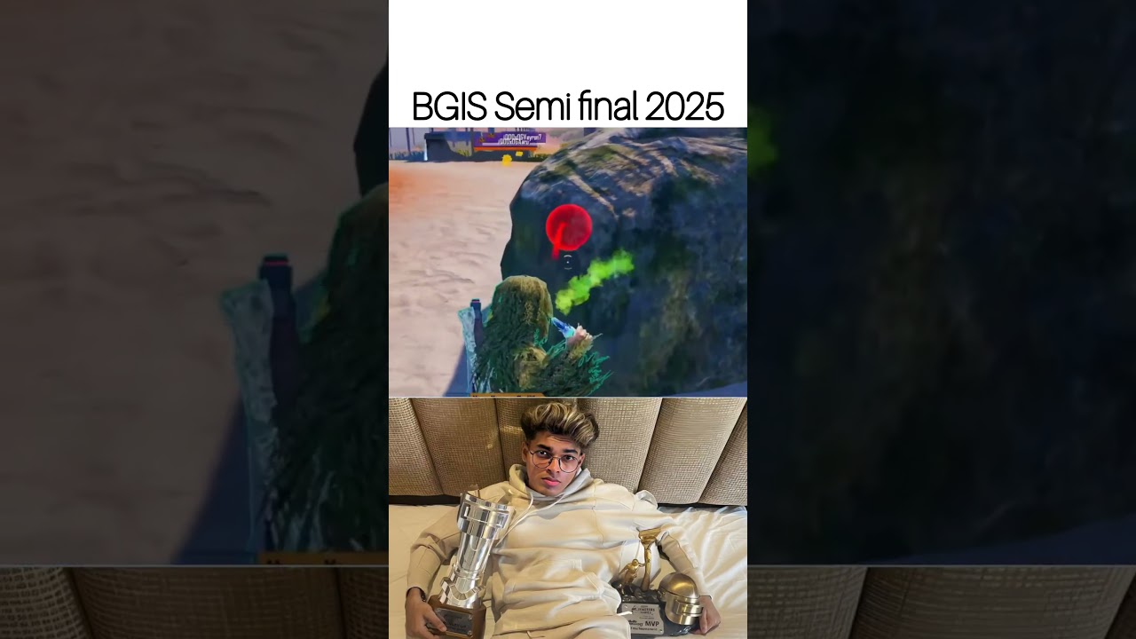 BGIS 2025 seme final mvp player Godlike Jonathan on fire 