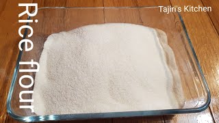 JINSI YA KUTENGENEZA UNGA WA MCHELE / HOW TO MAKE RICE FLOUR / RICE FLOUR RECIPE