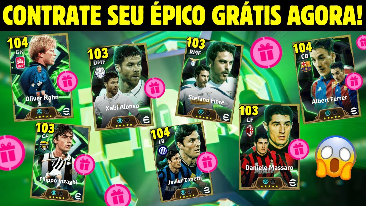 🔥 CONTRATEI UM ÉPCIO GRÁTIS COM CONTRATO DIRETO NO EFOOTBALL 2026