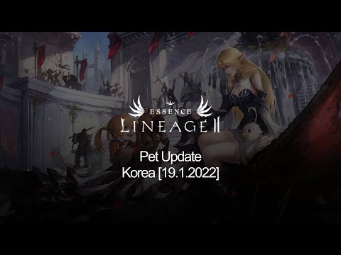 [KR][L2 Essence] Pet update