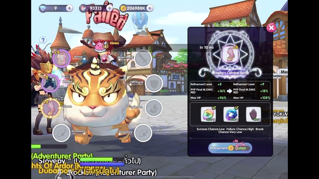 Brockoli tips for protection stone refine pt.1 Ragnarok X Next