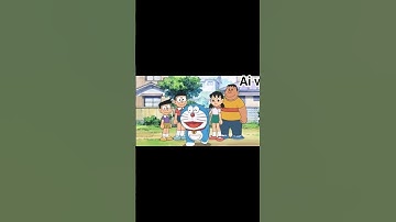 Doraemon all friends ai video #animation #doraemon #shortvideo #cartooncharacters