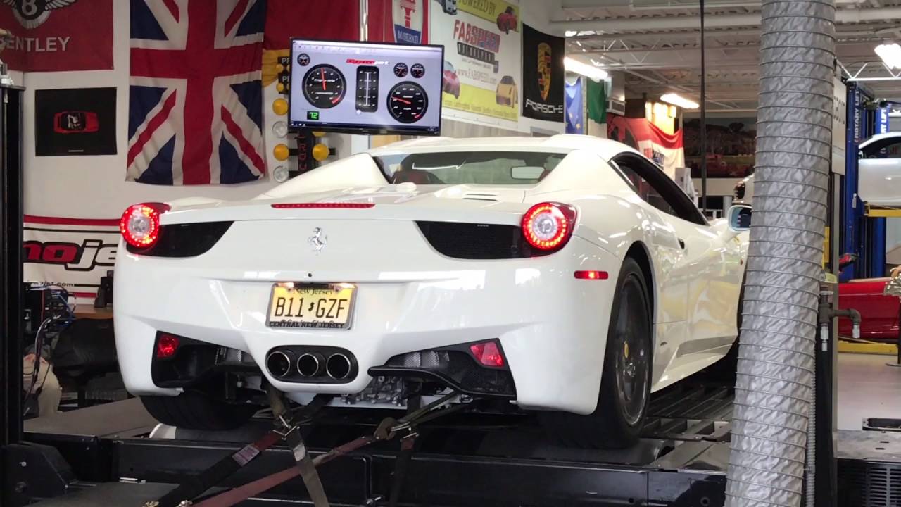 Ferrari 458 Italia Expertune Performance Software