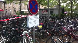 Fahrrad-Chaos am Bahnhof Göttingen