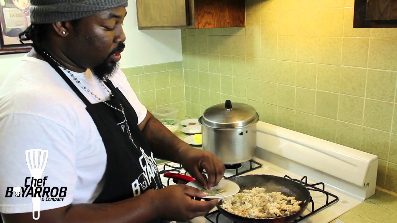 Cookin Wit @ChefBoyarrob -Episode #1 "Chicken Farfalle Alfredo"