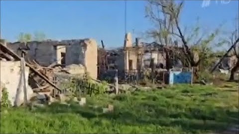 4386. Пропагандист показал как его страна''Z'' превращает в щебень, в груду мусора наш Донбасс!
