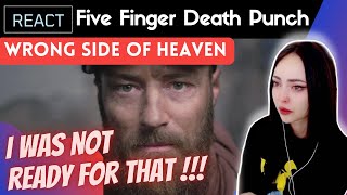 FIRST TIME REACTING to Five Finger Death Punch - Wrong Side Of Heaven