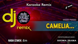 KARAOKE DJ CAMELIA REMIX ( NADA Wanita )  SLOW FULL BASS REMIX VIRAL TIKTOK