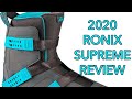 2020 Ronix Supreme Wakeboard Bindings Review