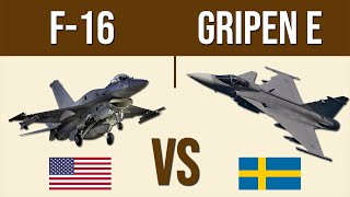 F16 vs Gripen E  Which would win?