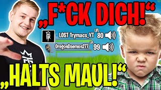 Trymacs BELEIDIGT Spieler in Random Duos! | Fortnite Soundboard Trolling