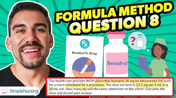 Walkthrough a Formula Method Practice Question - Question #8