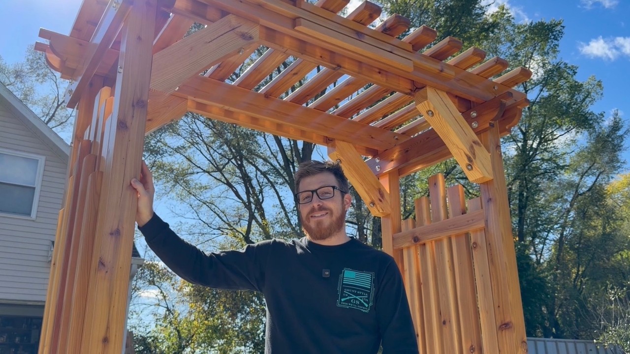 Cedar Wedding Arbor - Step-by-Step