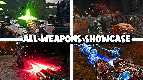 DOOM THE DARK AGES - ALL WEAPONS SHOWCASE