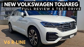 New VW Touareg TDI R Line Test Drive Full Review 2019 screenshot 4