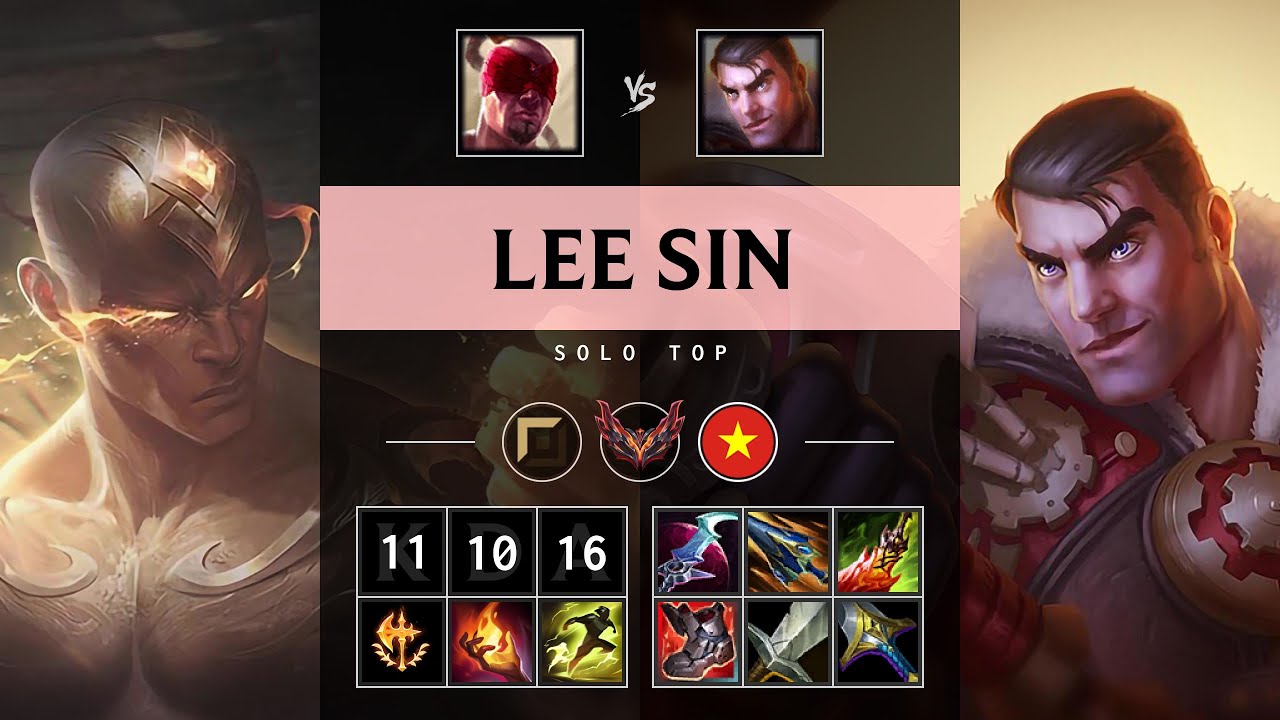 Lee Sin Top vs Jayce - VN Grandmaster Patch 25.15