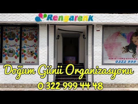 Adana Doğum Günü Organizasyonu (Rengarenk Parti Evi)