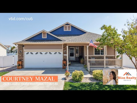 7078 Loudon Street, Wellington, CO home video tour