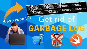 Get rid of Garbage Log in Xcode 8 | iOS 10 and Swift 3