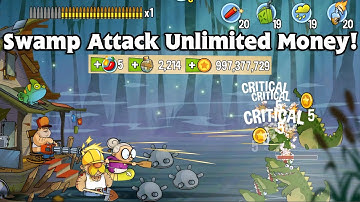 UNLIMITED MONEY in Swamp Attack Mod 4.3.5.0! 🤑💥 (BUYING EVERYTHING + INSANE GAMEPLAY!)
