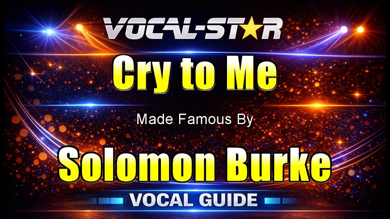 Solomon Burke - Cry to Me (Karaoke Studio Version) (With Vocal