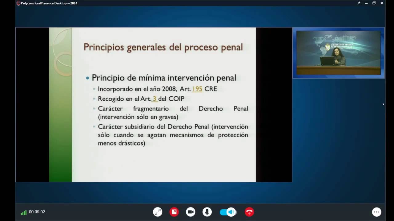 UTPL PRINCIPIOS GENERALES DEL PROCESO PENAL - EXAMEN