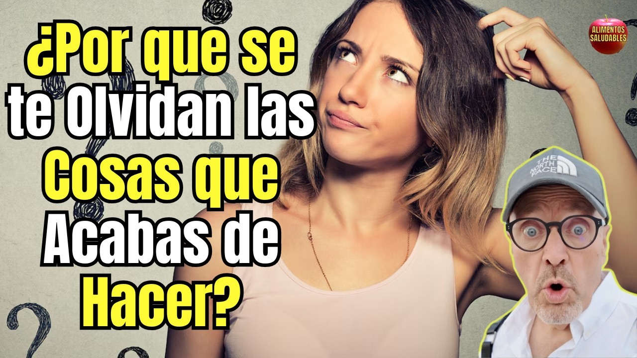 🧠⚠️ ¿PORQUE SE ME OLVIDAN LAS COSAS QUE ACABO DE HACER? ALIMENTOS PARA POTENCIAR LA MEMORIA 🧠⚠️