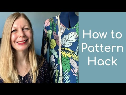 How to Pattern Hack || 100 Days of Sewing Day 43 - YouTube